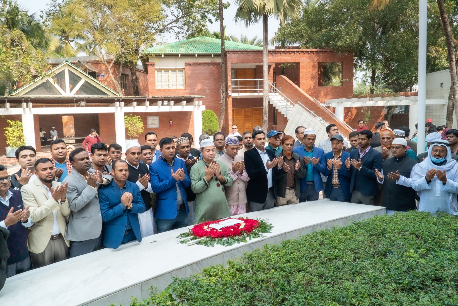 টুঙ্গিপাড়া পরিদর্শন ও জাতির পিতার সমাধি জিয়ারত, তাং-২৭/০১/২০২৩ খ্রি.